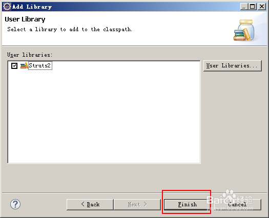 在Eclipse中配置struts2