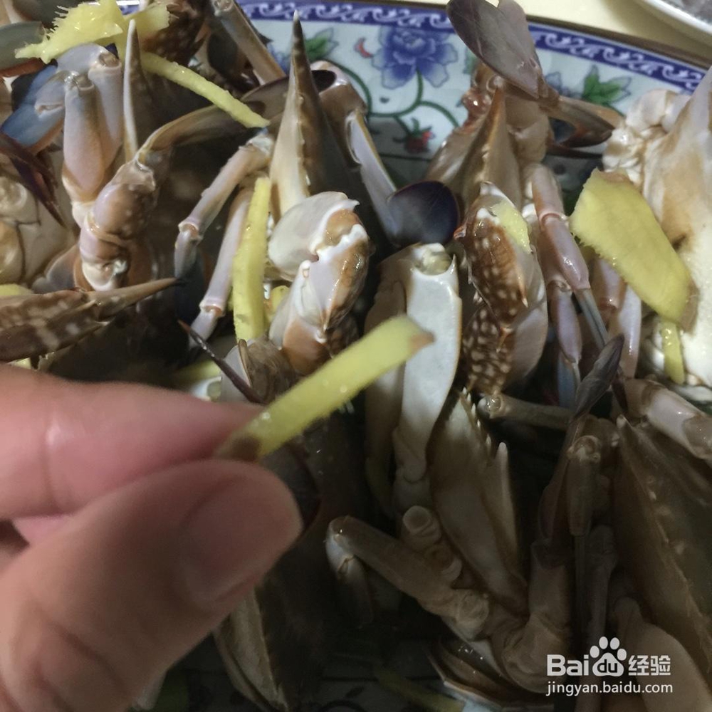 如何做好花雕梭子蟹