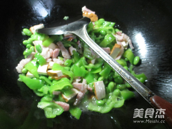 什锦炒毛豆的做法