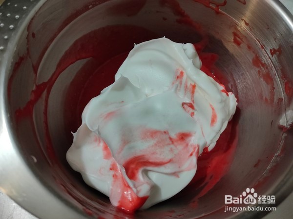 红丝绒戚风蛋糕的做法