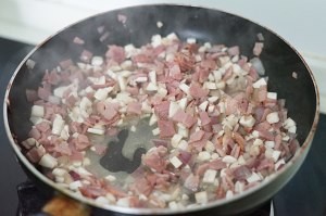 奶油蘑菇培根焗饭