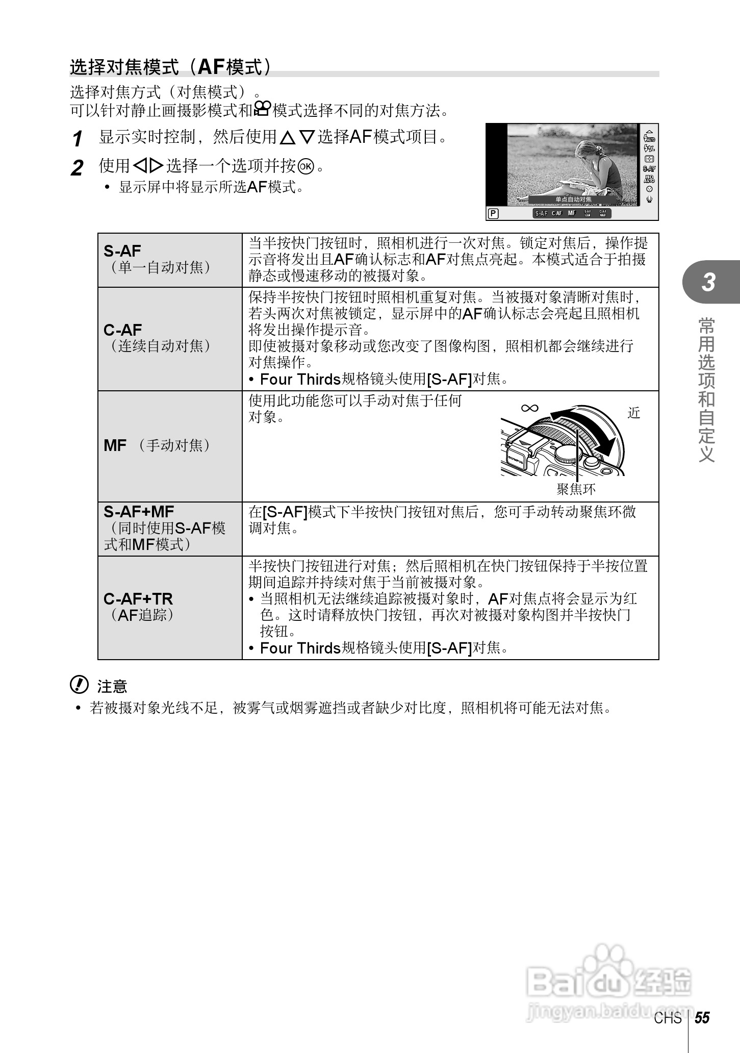 奥林巴斯E-PL5数码相机使用说明书:[6]