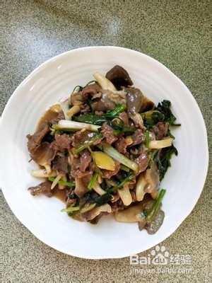 鲜美的平茹牛肉
