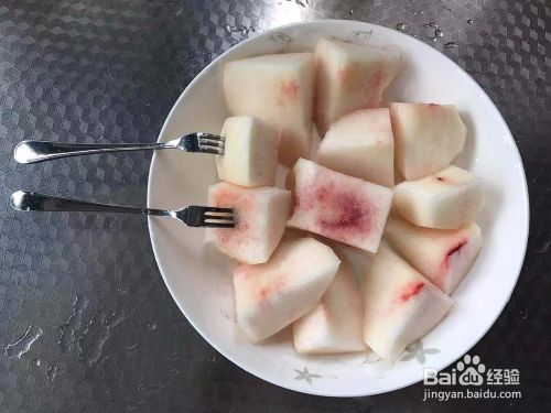 桃子怎么切？水果怎么切？
