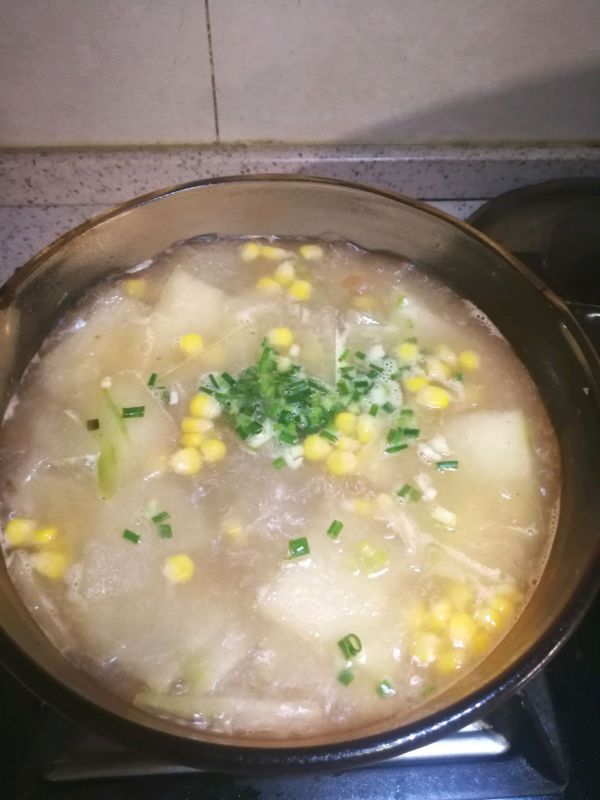 冬瓜海米什锦汤