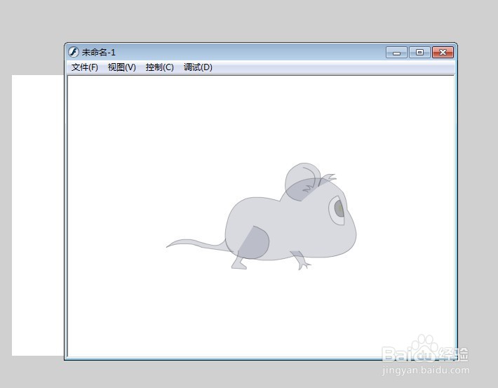 flash制作图形先变淡后恢复的动画