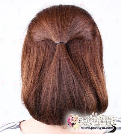 2013长发变短发的diy盘发教程