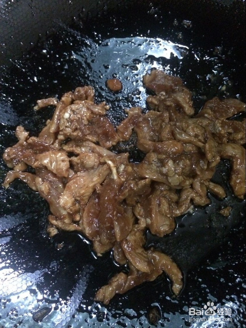 家常青椒千张炒肉丝的具体做法