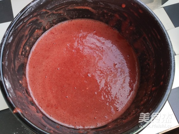 电饭煲红曲蛋糕