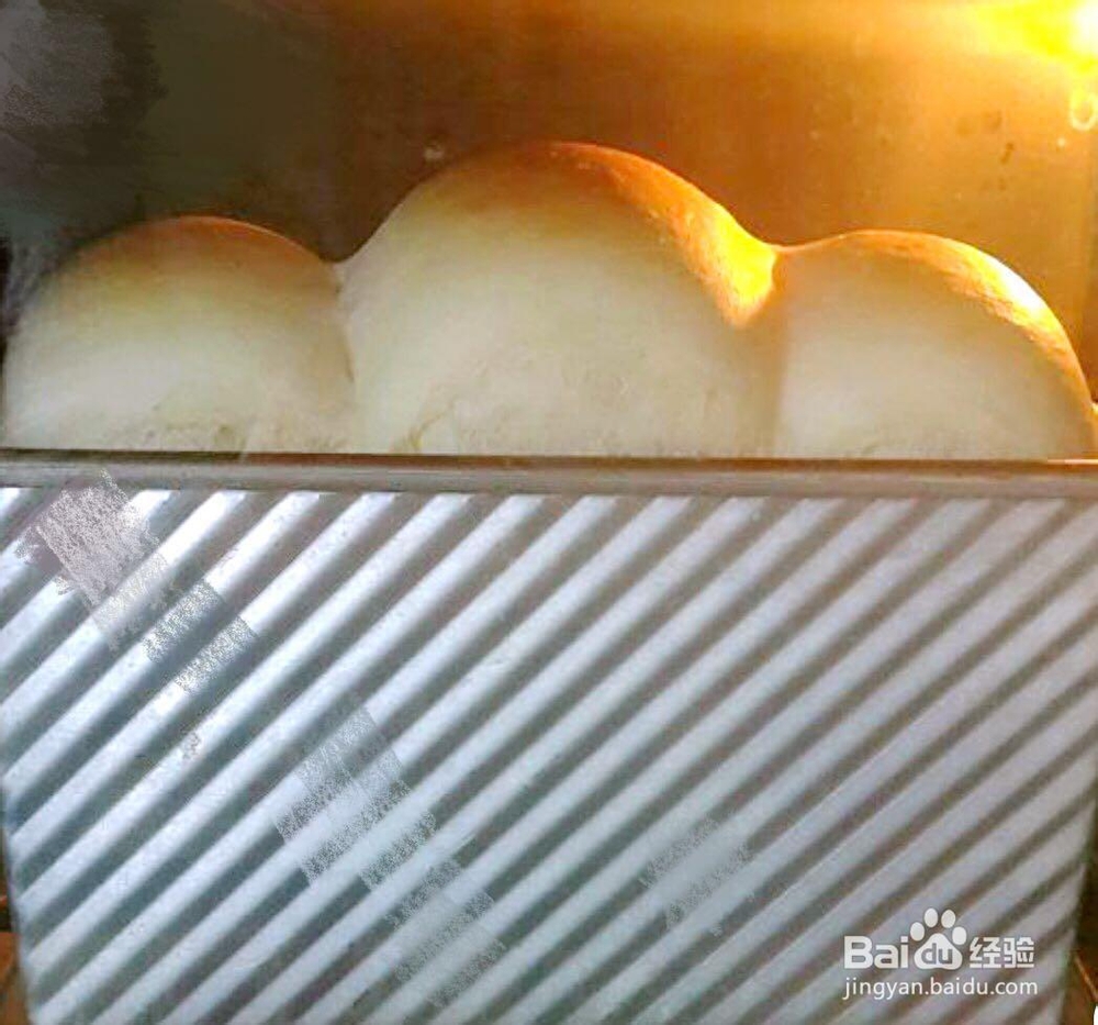 详细教你做糯米粉蜂蜜酸奶水吐司