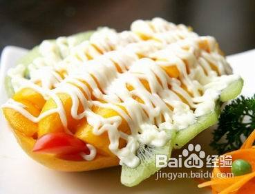 三种水果沙拉好吃又减肥