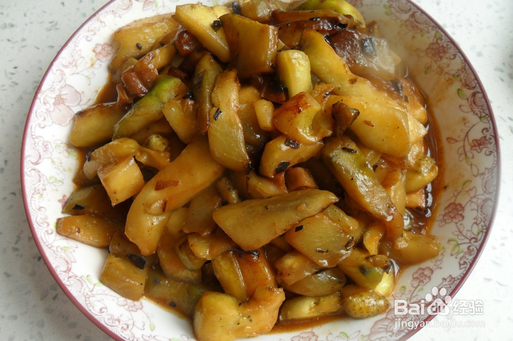 辣油 炒 茄子