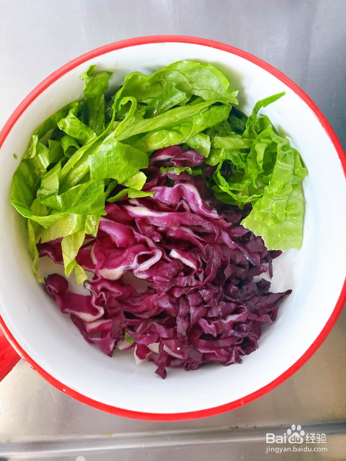 虾仁山药球沙拉