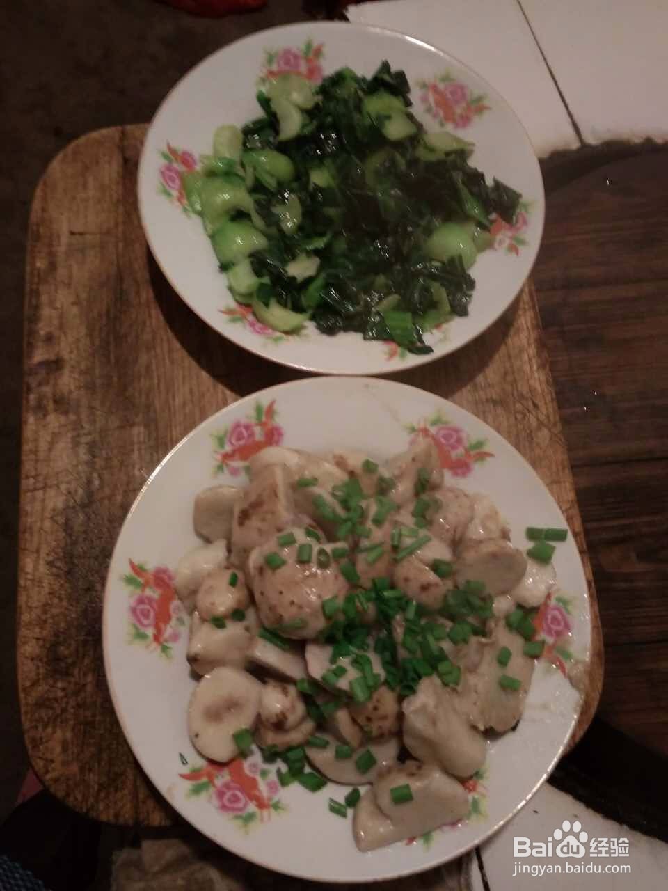 素炒白菜的做法