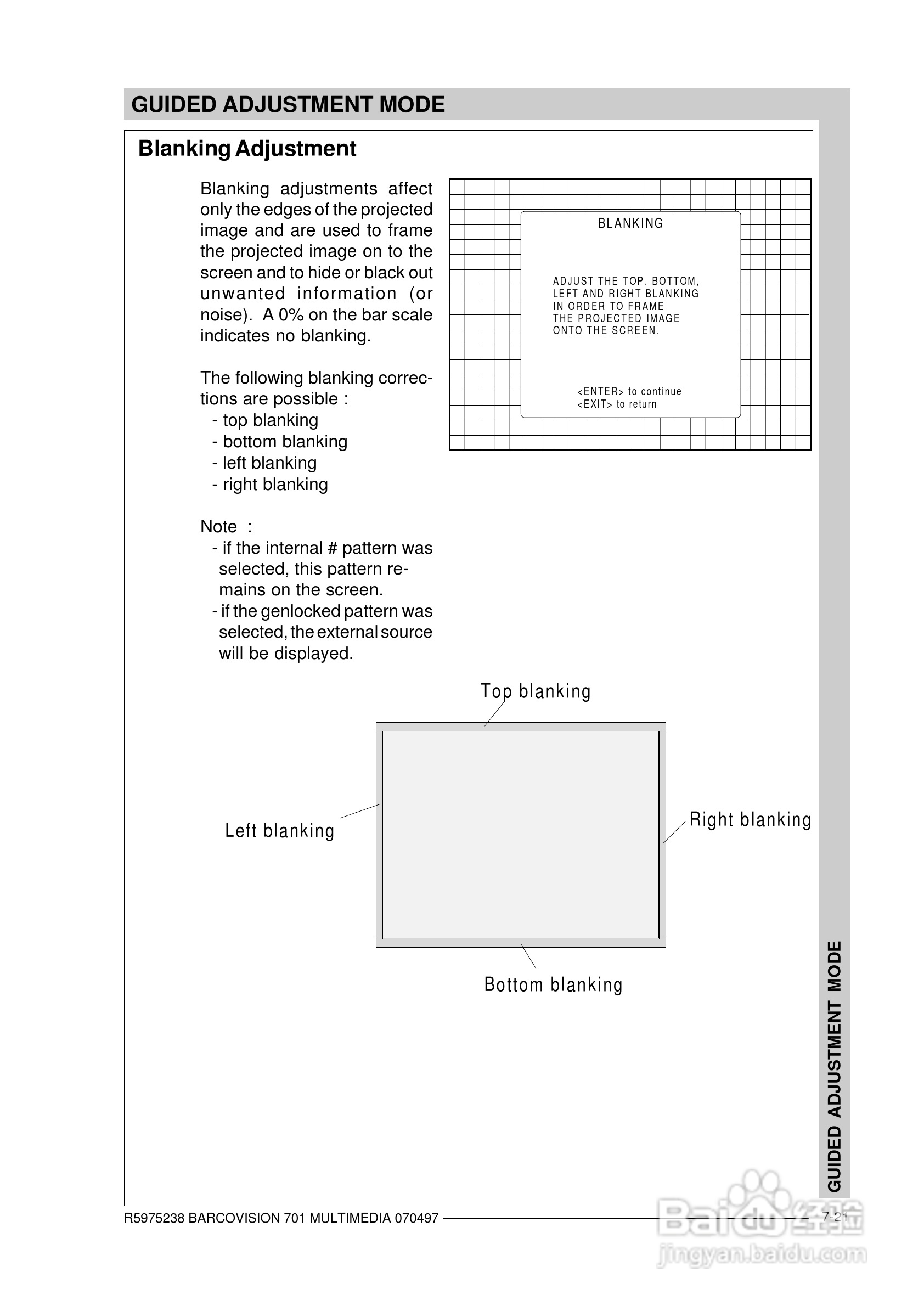 Barco巴可 VISION 701投影机说明书:[8]