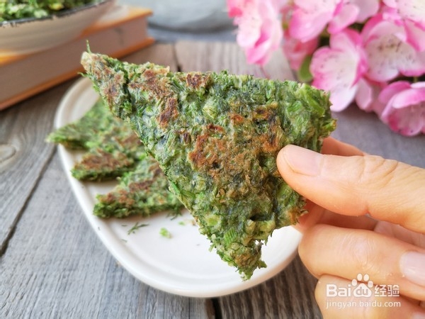 美味茴香鸡蛋饼