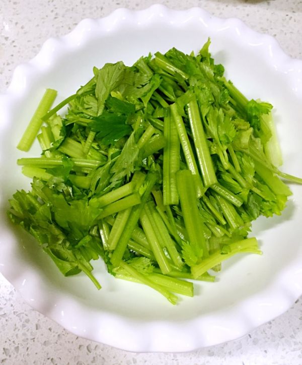 香芹菰米炒培根