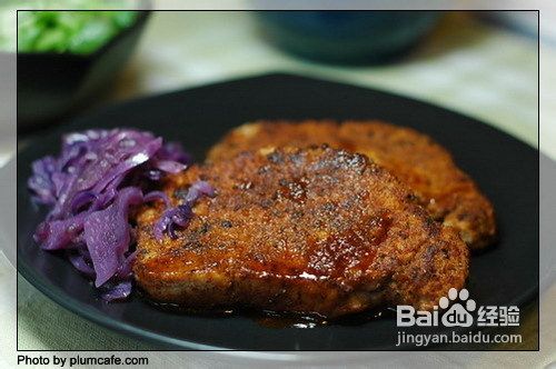 孜然辣味猪扒的做法