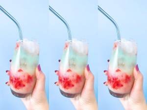 微醺草莓鸡尾酒