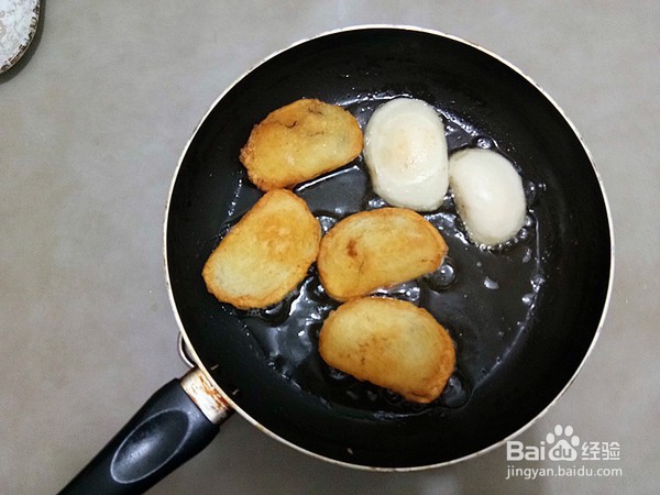 脆合夹沙的制作方法