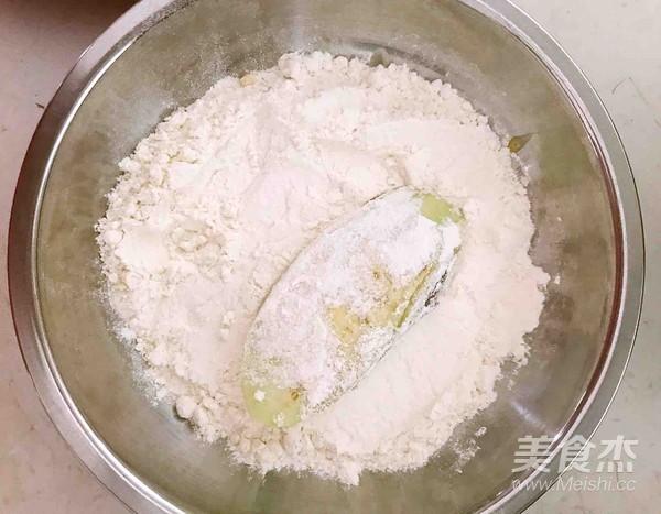 酥炸茄盒的做法