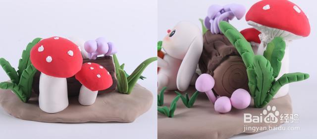 抗菌粘土教程——森林小兔