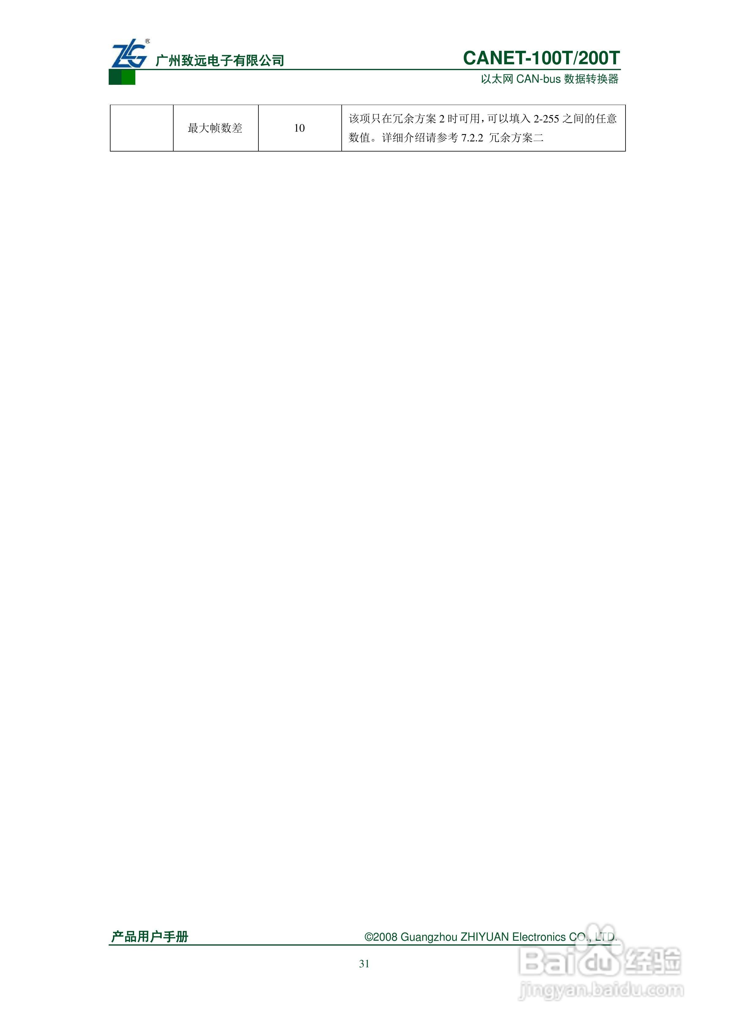 CANET-100T/200T数据转换器说明书:[4]