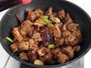 美味的香辣牛肉