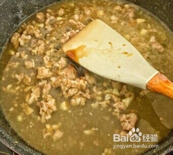 红烧肉沫豆腐