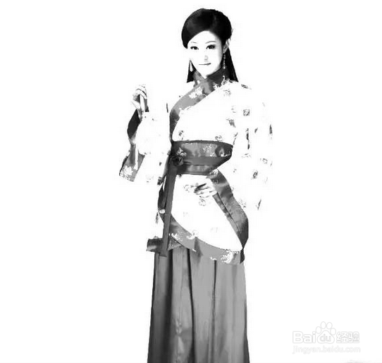PS修人物图为工笔画技巧