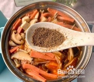 教你做低脂酸辣汤