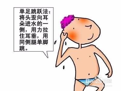 洗澡耳朵进水发炎了怎么办 百度经验