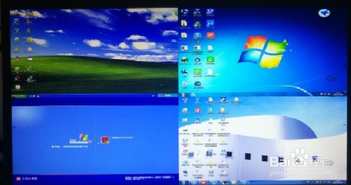 4台主机共用1台显示器同时输出信号教程