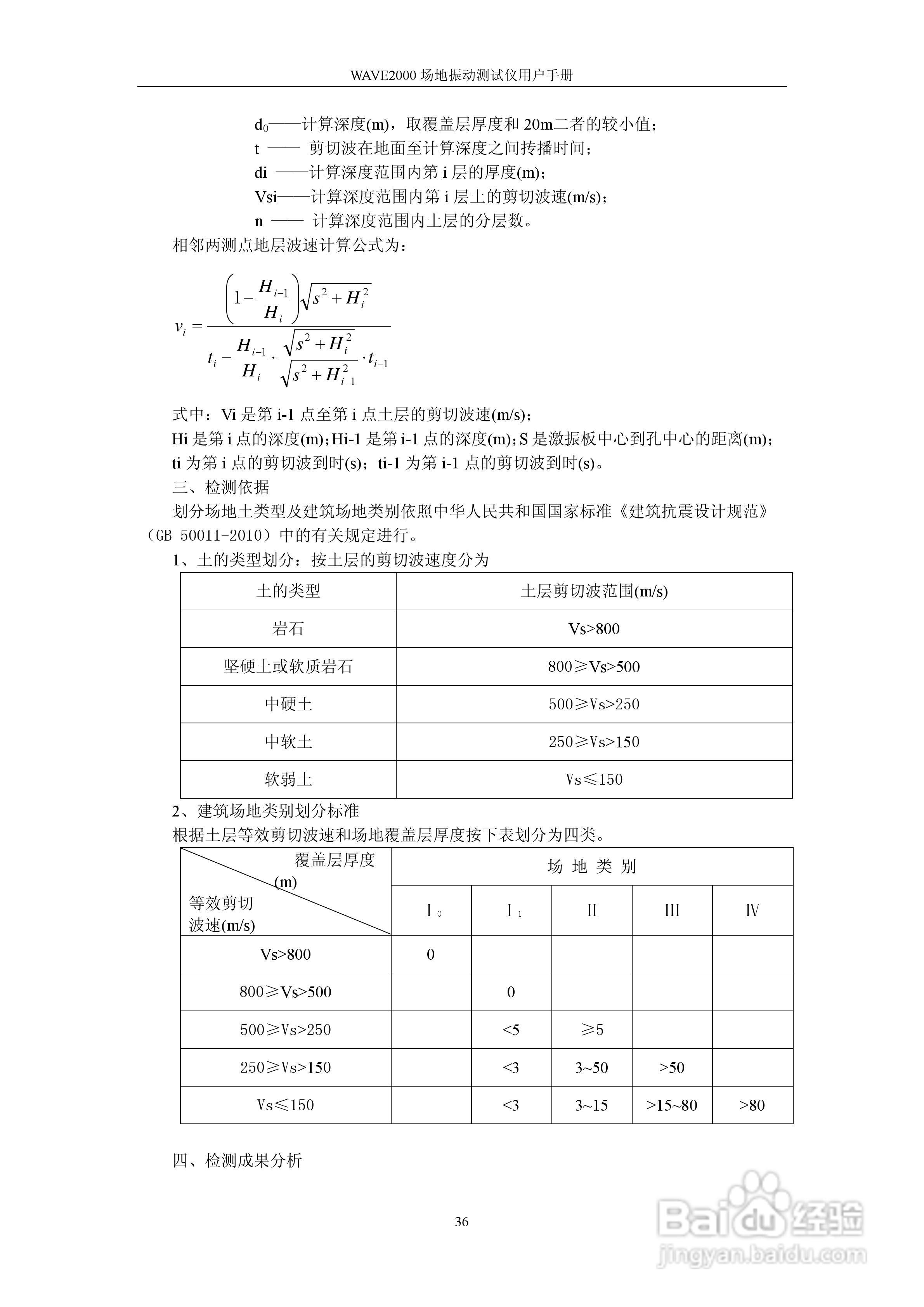 WAVE2000场地振动测试仪用户手册:[5]