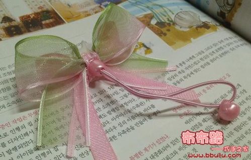 可爱丝带龙猫头绳