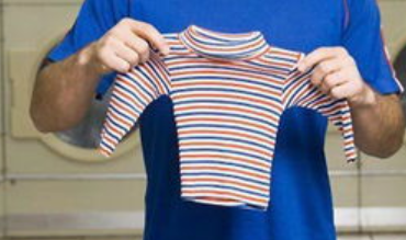 纯棉衣服上的泥印洗不掉