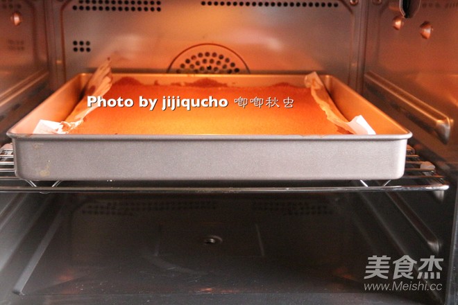 可可蓝莓果酱千层蛋糕