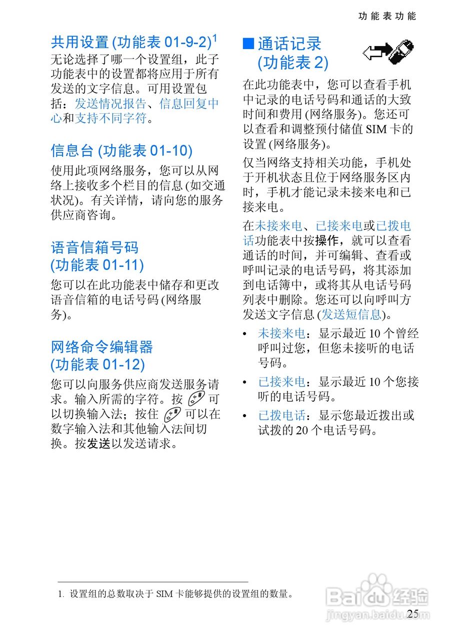 诺基亚3350手机使用说明书:[4]