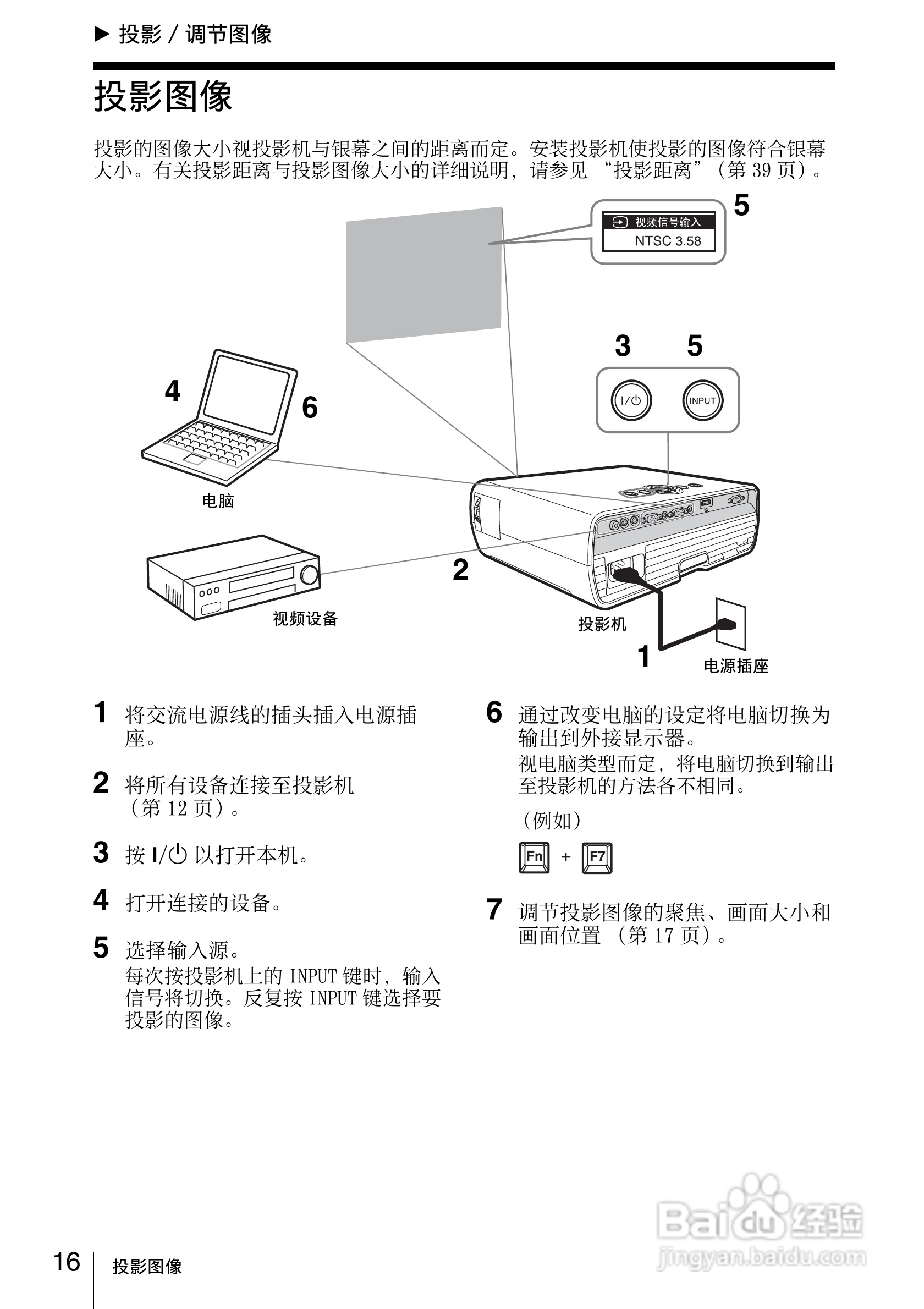 SONY VPL-EW130投影机说明书:[2]