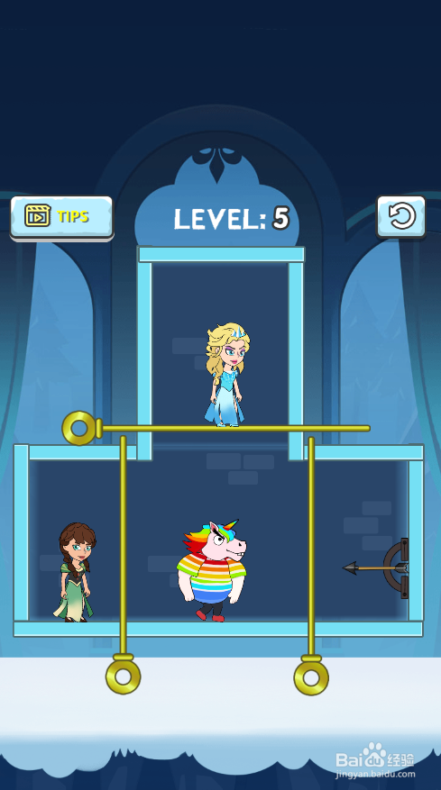 Help Panic Princess的Level 5怎样过关