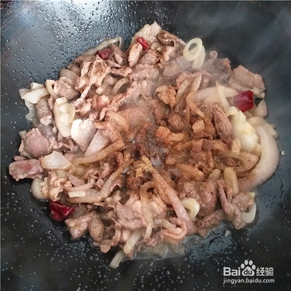 洋葱炒羊肉怎么做好吃