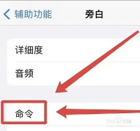 怎样一键还原iphone设置的旁白命令