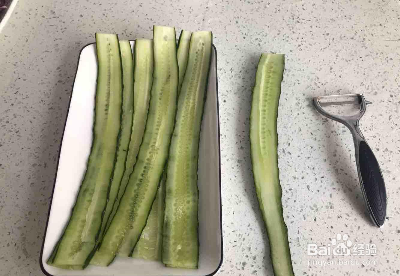 如何做有胃口的清爽土豆泥黄瓜卷