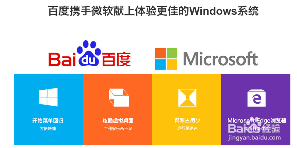 百度Win10直通车，一键免费升级Windows 10