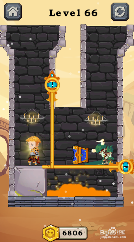 Gold Hero Rescue的Level 66如何过关