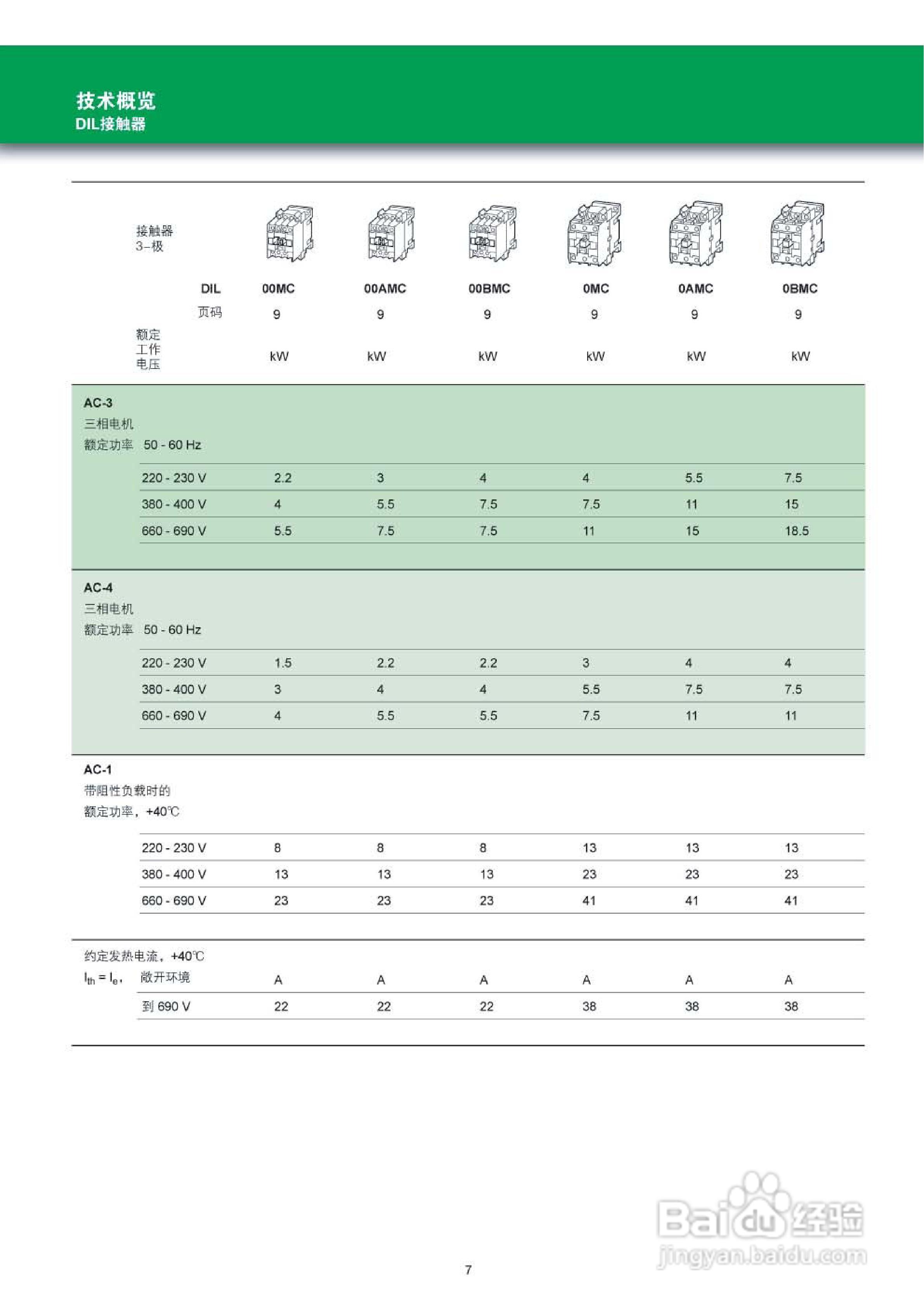 Moeller（穆勒）接触器与过载继电器C系列说明书:[1]