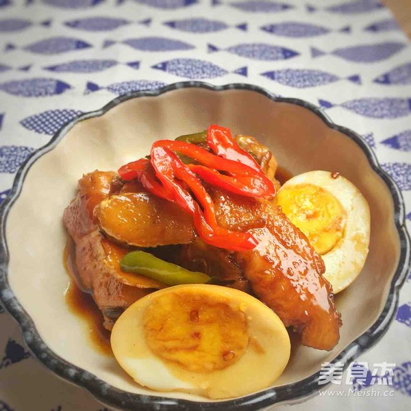 糖醋鸡翅煮鸡蛋