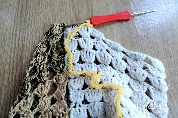 怎样用旧线编织包？