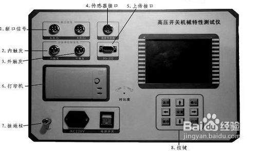 TLHG-303高压开关动特性测试仪使用说明