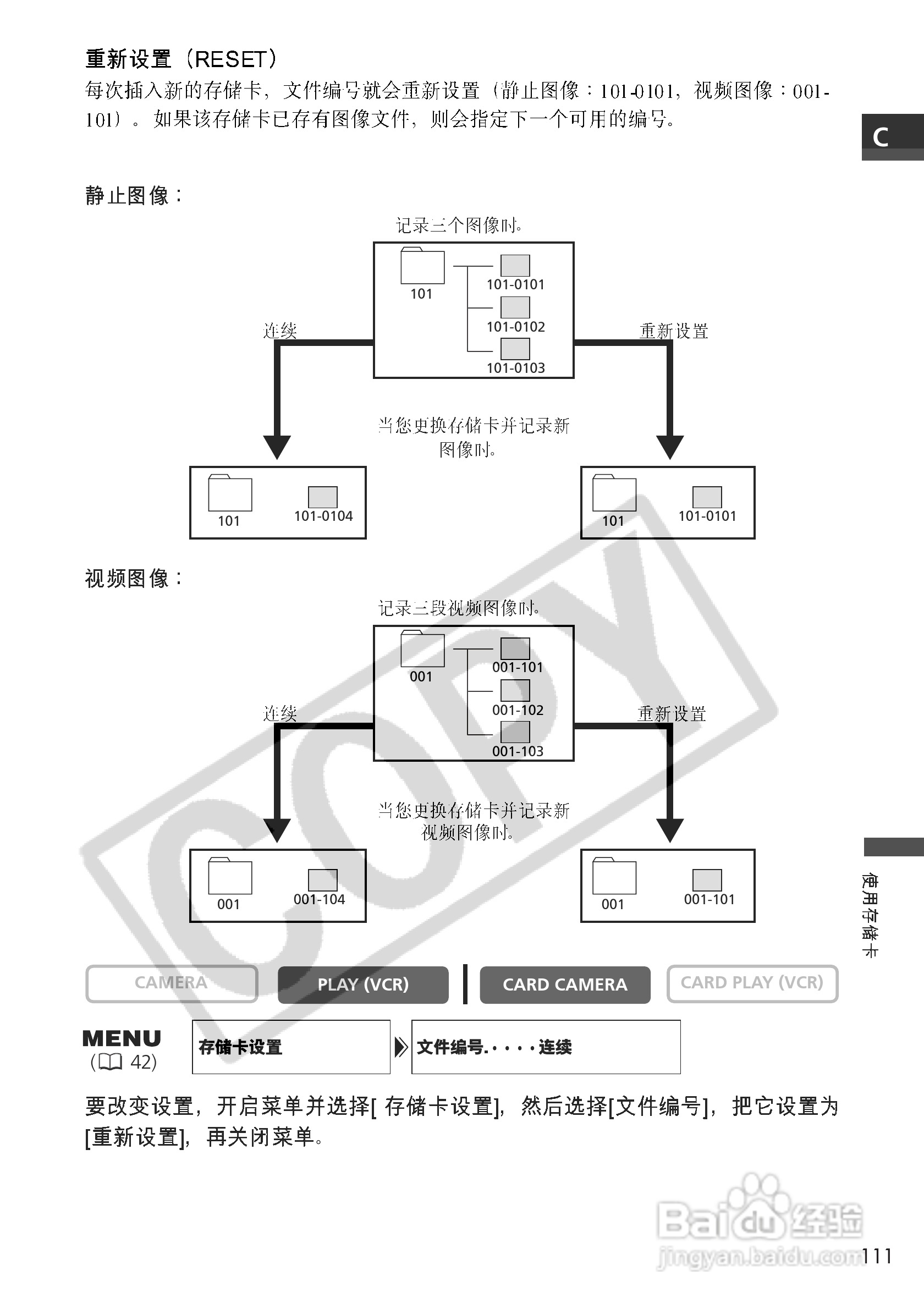 佳能MVX3i数码摄像机使用说明书:[12]